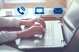 remote worker using unified communications