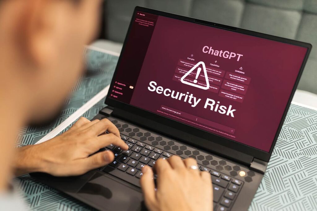 Cybersecurity risks using ChatGPT