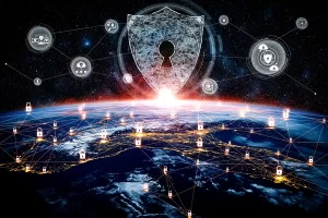 Visual representation of secure network management