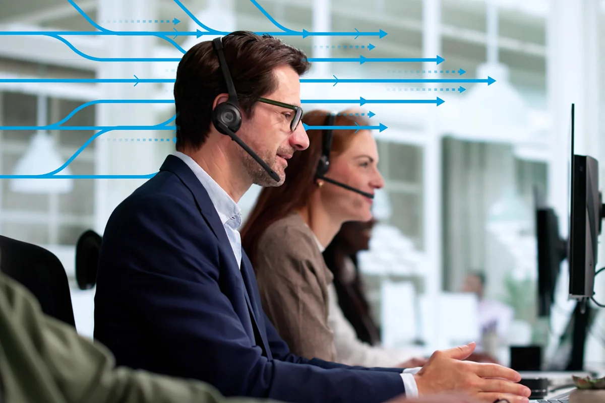 contact center solutions to collaborate and streamline workflows